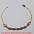 PULSEIRA NO BRUTO PRONTO PARA O BANHO -  PULSEIRA FEMININA COM BOLINHAS DE 5MM E  CONECTORES VAZADOS - TAMANHO:20,8CM -  PESO:2,0GR - BRU4306 - Imagem 3