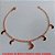 PULSEIRA NO BRUTO PRONTO PARA O BANHO -  PULSEIRA FEMININA COM PENDURICALHOS DE  LUA - TAMANHO:20,5CM - PESO:1,4GR - BRU1231 - Imagem 2