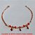 PULSEIRA NO BRUTO PRONTO PARA O BANHO -  PULSEIRA FEMININA COM MIÇANGAS SEXTAVADAS  E PENDURICALHOS DE CORAÇÕES - TAMANHO:20,0CM -  PESO:2,3GR - BRU2054 - Imagem 3