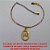 PULSEIRA NO BRUTO PRONTO PARA O BANHO CORRENTE GRUMET LONGA DIAMANTADA 0,60 (M-164D) PINGENTE FÉ DE 2CM - 18CM + EXTENSOR PESO 2,9GR - BRU2135 - Imagem 1