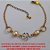 PULSEIRA NO BRUTO PRONTO PARA O BANHO CORRENTE GRUMET LONGA DIAMANTADA 0,60 (M-164D) PINGENTE TREVO DE 2CM - 18CM + EXTENSOR PESO 2,9GR - BRU901 - Imagem 3