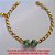 PULSEIRA NO BRUTO PRONTO PARA BANHO  COM DUAS PEDRA DE ZIRCONIA DE 10X10MM (188)  COM FECHO LAGOSTA - 7,0GR - BRU2616 - Imagem 3