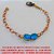 PULSEIRA NO BRUTO PRONTO PARA O BANHO COM CORRENTE (M11) CADEADO1.0 - COM FECHO  LAGOSTA IMPORTADO - E PEDRA DE ZIRCONIAS 8X12MM - PES 6,9GR - 19CM - BRU2735 - Imagem 3