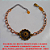PULSEIRA NO BRUTO PRONTO PARA O BANHO  COM CORRENTE CORRENTE CADEADO 1.00 -  (M11) FICHO LAGOSTA - 20CM+EXTENSOR - PESO 6,0GR - BRU2981 - Imagem 2