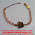 PULSEIRA NO BRUTO PRONTO PARA O BANHO  COM CORRENTE CORRENTE CADEADO 1.00 -  (M11) FICHO LAGOSTA - 20CM+EXTENSOR - PESO 6,0GR - BRU2979 - Imagem 3