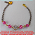 PULSEIRA NO BRUTO PRONTO PARA O BANHO(GUA) COM CORRENTE ELLO PORTUGUES(P85) COM MIÇANGAS COLORIDA E ZIRCONIA COM BASE EM ALTA FUSÃO 19CM+EXTEN.FECHO LAGOSTA- 8,6GR - BRU0206 - Imagem 2