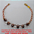 PULSEIRA NO BRUTO PRONTO PARA O BANHO TODA TRABALHADA COM ARGOLINHAS  - PESO 4,3GR  - TAMANHO 20CM - BRU2567 - Imagem 2