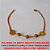 PULSEIRA NO BRUTO PRONTO PARA BANHO COM CORRENTE DUPLA TODA TRABALHADA  TAMANHO 20CM - PESO 2,7GR - BRU0367 - Imagem 1