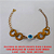 PULSEIRA NO BRUTO PRONTO PARA O BANHO COM ARGOLHAS DE 1,5CM E OLHO GREGO 4,6GR - COM - 18CM - BRU1989 - Imagem 2