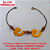 PULSEIRA NO BRUTO PRONTO PARA O BANHO  PULSEIRA SIMPLES CORRENTE CADEADO  2,8GR - COM - 18CM - BRU3419 - Imagem 1