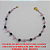 PULSEIRA NO BRUTO PRONTO PARA O BANHO COM CONTAS E PEROLA DE 4MM - PESO 1,9GR - TAMANHO 19CM - BRU0376 - Imagem 2