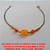 PULSEIRA NO BRUTO PRONTO PARA O BANHO  COM BOLAS DE RESINA E BOLINHAS LATÃO TAMANHO 18CM - PESO 2,2GR - BRU0681 - Imagem 2