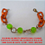 PULSEIRA NO BRUTO PRONTO PARA O BANHO COM ELLOS GRANDES EM ALUMINIO E VOLAS DE  10MM OLHO DE GATO - 6,7GR - 18CM - BRU1802 - Imagem 1