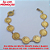 PULSEIRA NO BRUTO PRONTO PARA O BANHO TODA EM BOLAS DE 1CM - COMPRIMENTO 17CM PESO TOTAL 9,4GR - BRU960B - Imagem 1
