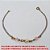 PULSEIRA NO BRUTO PRONTO PARA O BANHO -  PULSEIRA FEMININA COM MIÇANGAS DE CRISTAL  E PÉROLA - TAMANHO:19,1CM - PESO:1,4GR -  BRU3692 - Imagem 3