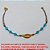 PULSEIRA NO BRUTO PRONTO PARA O BANHO -  PULSEIRA FEMININA COM MIÇANGAS DE CRISTAL  E CONECTOR DE BUZIOS - TAMANHO:17,3CM -  PESO:1,2GR - BRU3704 - Imagem 2