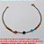 PULSEIRA NO BRUTO PRONTO PARA O BANHO -  PULSEIRA FEMININA COM MIÇANGAS DE CRISTAIS -  TAMANHO:19,0CM - PESO:1,3GR - BRU3671 - Imagem 2