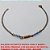 PULSEIRA NO BRUTO PRONTO PARA O BANHO -  PULSEIRA FEMININA COM MIÇANGAS DE CRISTAL -  TAMANHO:17,9CM - PESO:1,2GR - BRU3688 - Imagem 2