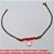 PULSEIRA NO BRUTO PRONTO PARA O BANHO -  PULSEIRA FEMININA COM MIÇANGAS DE CRISTAL  E PENDURICALHO DE CRISTAL  - TAMANHO:18,4CM -  PESO:1,0GR - BRU3673 - Imagem 3