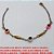 PULSEIRA NO BRUTO PRONTO PARA O BANHO -  PULSEIRA FEMININA COM OLHO GREGO E COM  FECHO LAGOSTA - TAMANHO:19,5CM - PESO:1,6GR -  BRU3687 - Imagem 2