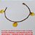 PULSEIRA NO BRUTO PRONTO PARA O BANHO -  PULSEIRA FEMININA COM PENDURICALHOS DE  ARGOLINHAS - TAMANHO:18,6CM - PESO:2,7GR -  BRU3681 - Imagem 2