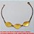 PULSEIRA NO BRUTO PRONTO PARA O BANHO -  PULSEIRA FEMININA COM CONECTORES DE FOLHAS  - TAMANHO:18,4CM - PESO:2,2GR - BRU3658 - Imagem 3