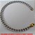 PULSEIRA NO BRUTO PRONTO PARA O BANHO  (A09)COM  ''FECHO LAGOSTA  CORRENTE DE ALUMINIO ''25CM ''- PESO 4,6GR -  LARGURA DA CORRENTE 5MM - BRU4477 - Imagem 1