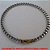 PULSEIRA NO BRUTO PRONTO PARA O BANHO  (A09)COM ('FECHO GAVETA COM TRAVA'') CORRENTE DE  ALUMINIO ''25CM ''- PESO 5.1GR - LARGURA DA  CORRENTE 5MM -BRU4483 - Imagem 2