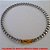 PULSEIRA NO BRUTO PRONTO PARA O BANHO  (A09)COM ('FECHO GAVETA COM TRAVA'') CORRENTE DE  ALUMINIO ''25CM ''- PESO 5.1GR - LARGURA DA  CORRENTE 5MM -BRU4483 - Imagem 1