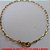 PULSEIRA NO BRUTO PRONTO PARA O BANHO  COM FECHO LAGOSTA- CARTIER KDL80 - LARGURA DA CORRENTE 3.0MM PESO 2,2GR ( '' 20CM '' ) - BRU4495 - Imagem 2