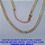 CHOCKER NO BRUTO PRONTO PARA O BANHO  TODO EM ZIRCONIA CRISTAL - PESO TOTAL 11,2GR TAMANHO 40CM - BRU6123 - Imagem 1