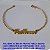 PULSEIRA NO BRUTO PRONTO PARA O BANHO COM CORRENTE ELLO PORTUGUES 18CM - COM PLACA DE PAI NOSSO - PESO 2.1GR - BRU00707 - Imagem 1
