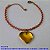 PULSEIRA NO BRUTO PRONTO PARA O BANHO - COM FECHO LAGOSTA E CORRENTE ELLO PORTUGUES LARGURA 4MM (394)CORAÇAO DUPLO 24X22MM - TAMANHO 18CM+EXTENSOR PESO TOTAL 7GR - BRU4725 - Imagem 1