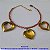 PULSEIRA NO BRUTO PRONTO PARA O BANHO - COM FECHO LAGOSTA E CORRENTE ELLO PORTUGUES LARGURA 4MM (394)(303)CORAÇAO DUPLO 24X22MM - TAMANHO 18CM+EXTENSOR PESO TOTAL 11.6GR - BRU0281 - Imagem 1