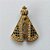 PINGENTE NO BRUTO PRONTO PARA O BANHO(CX74) - PINGENTE NOSSA SRA APARECIDA CRAVEJADA EM MICROS ZIRCÔNIAS 19X24MM - PESO TOTAL 2.4GR - BRU6394 - Imagem 2