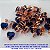 BRINCO NO BRUTO PRONTO PARA O BANHO - COM BASE EM  LATÃO -COM PEDRA DE ZIRCONIA EM FORMA DE CORAÇÃO 10X10MM - PESO TOTAL 2,2GR - BRU6489 - Imagem 1