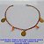 PULSEIRA  BRUTO PRONTO PARA O BANHO -COM FECHO LAGOSTA CORRENTE SIMPLES E DELICADA - TAMANHO 18CM -  PESO 2.3GR - BRU6610 - Imagem 1