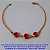 PULSEIRA NO BRUTO PRONTO PARA O BANHO -CRISTAL LEITOSO PEDRAS DE 8MM - COM FECHO LAGOSTA - TAMANHO 18CM  (CORRENTE ELLO PORTUGUES) - PESO 2.8GR - BRU6639 - Imagem 1