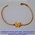 PULSEIRA BRUTO PRONTO PARA O BANHO - COM FECHO LAGOSTA  E CORRENTE ELLO PORTUGUES - TAMANHO 18CM COM CONECTOR  ESMALTADO - PESO 1.9GR - BRU6075 - Imagem 1