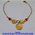 PULSEIRA NO BRUTO PRONTO PARA O BANHO -COM CORRENTE CADEADO (2697)PINGENTE SÃO BENTO - TAM .18CM - PESO TOTAL 4.2GR - BRU6898 - Imagem 1