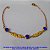 PULSEIRA NO BRUTO PRONTO PARA O BANHO(CX106) -COM CORRENTE CADEADO 3588) CONECTOR ESCRITO AMOR - BRU6907 - Imagem 1