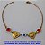 PULSEIRA NO BRUTO PRONTO PARA O BANHO - COM CORRENTE CADEADO (4761)TAMANHO DE 18CM - COM FECHO LAGOSTA - PESO 2.1 - BRU6921 - Imagem 1