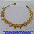 PULSEIRA NO BRUTO PRONTO PARA O BANHO - TADA EM LATÃO -COM 13 ARVORE DA VIDA(2706)ARVORE DA VIDA 10MM -TAMANHO 18CM +EXTENSOR  - (FECHO LAGOSTA) PESO TOTAL 5.5GR - BRU7030 - Imagem 1