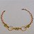 PULSEIRA NO BRUTO PRONTO PARA O ABNHO - TAMANHO 18CM - PESO 1,5GR - COM FECHO LAGOSTA  - BRU7048 - Imagem 1