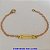 PULSEIRA NO BRUTO PRONTO PARA O BANHO (INFANTIL) COM CHAPINHA - TAMANHO 15CM PESO TOTAL 1,1GR - BRU100236A - Imagem 1