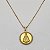 GARGANTILHA NO BRUTO PRONTO PARA O BANHO - (E1096) - GARGANTILHA COM CORRENTE VENEZIANA E MEDALHA NOSSA SENHORA APARECIDA TAMANHO 20MM 45,0CM- FECHO LAGOSTA - PESO 3,9GR BRU100291A - Imagem 1