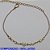 PULSEIRA NO BRUTO PRONTO PARA O BANHO(CX106)- PULSEIRA FEMININA PÉROLA CENTRAL MAIOR + QUATRO MENORES- TAMANHO 18CM + EXTENSOR - PESO 1.4GR E FECHO LAGOSTA - BRU11031A - Imagem 1