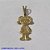 PINGENTE BRUTO PRONTO PARA BANHO MENINA (2481) 13MM PESO TOTAL 1,1GR - BRU001108A - Imagem 1