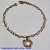 PULSEIRA NO BRUTO PRONTO PARA O BANHO -  PULSEIRA FEMININA VAN CLEEF CRISTAL 11MM - TAMANHO 18CM - PESO 2,1GR  E FECHO LAGOSTA - BRU001119A - Imagem 1