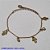 PULSEIRA NO BRUTO PRONTO PARA O BANHO(CX110) -  PULSEIRA FEMININA MÃO DE HANSÂ E MINI PÉROLAS - TAMANHO 18CM + EXTENSOR - PESO 2,0GR  E FECHO LAGOSTA - BRU001141A - Imagem 1